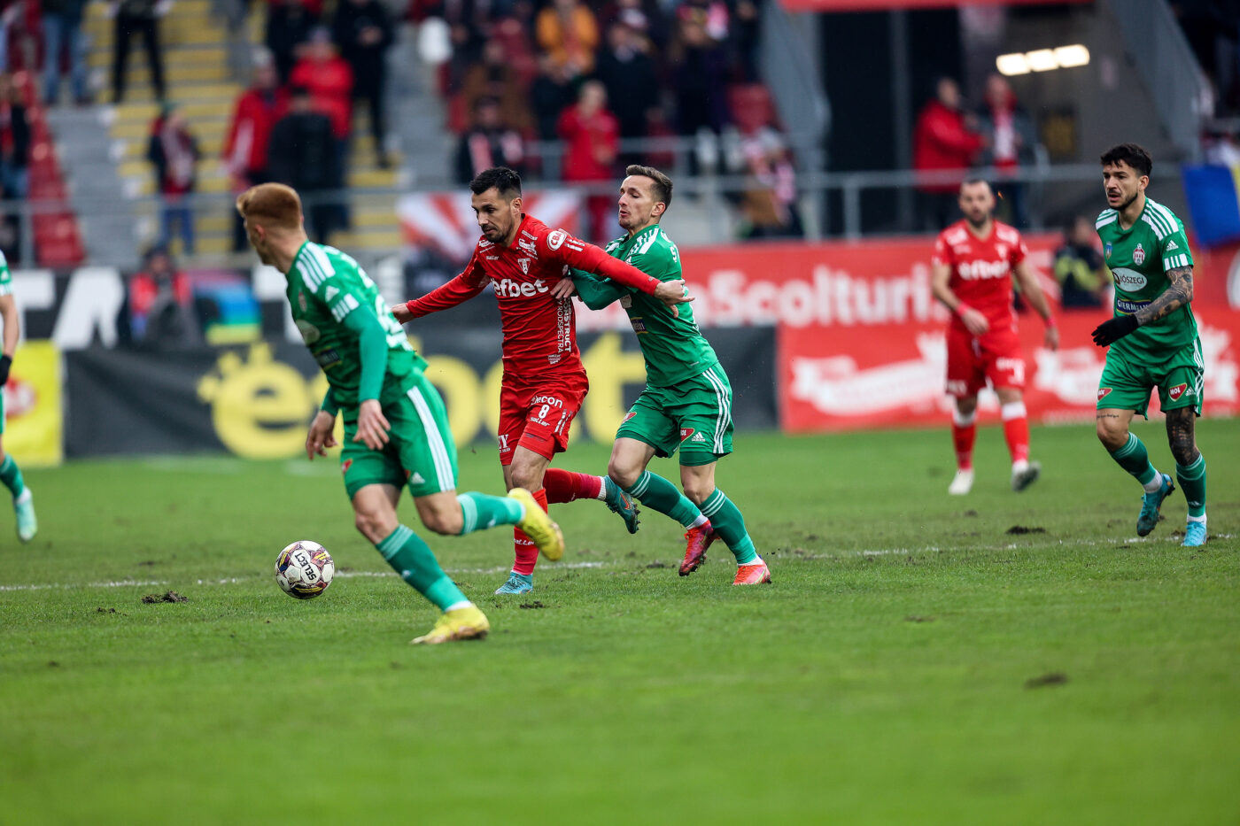 UTA Arad – Sepsi 2-1 Live Video Online în etapa 23 din Superliga. Ștefănescu reduce din diferență și aruncă finalul de meci în aer
