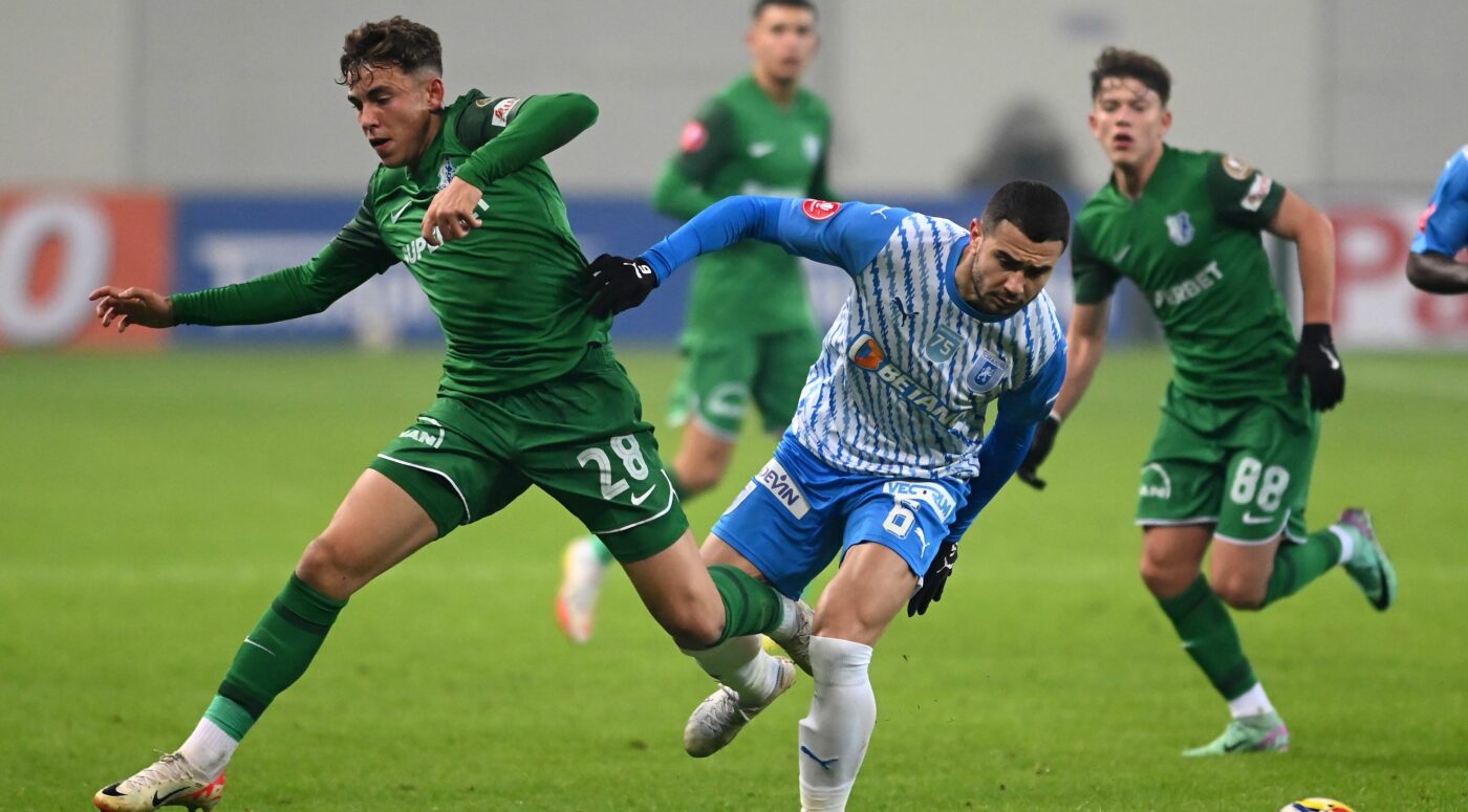 Universitatea Craiova – Farul Constanța, ora 20:00, Live Video Online în etapa a 22-a din Superliga. Ganea, rezervă în echipa „Regelui”! Echipele de start