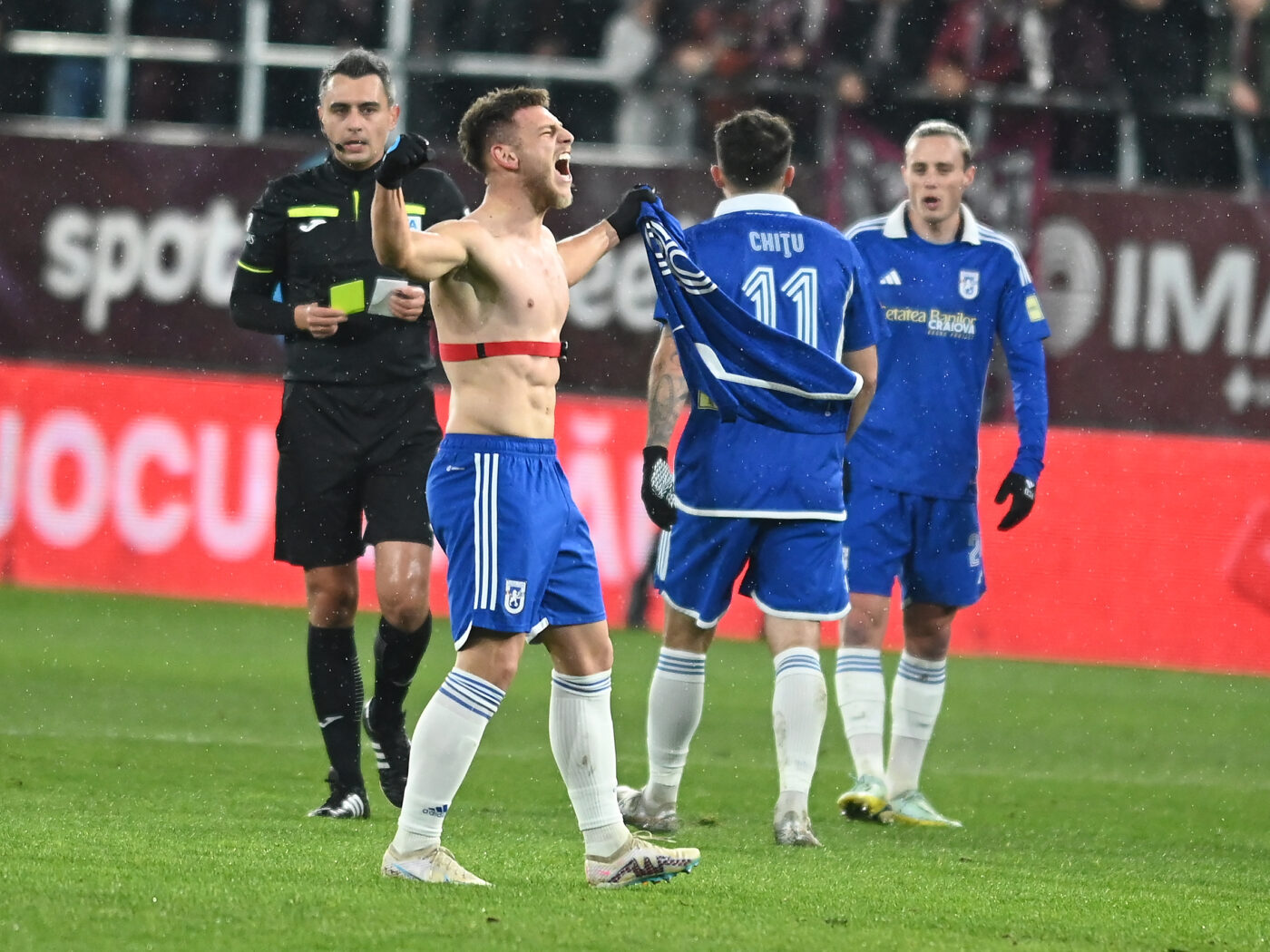 Verdictul lui Adrian Porumboiu despre faza în care Horațiu Feșnic a dictat penalty pentru Rapid în meciul cu FC U Craiova! Care era decizia corectă. EXCLUSIV