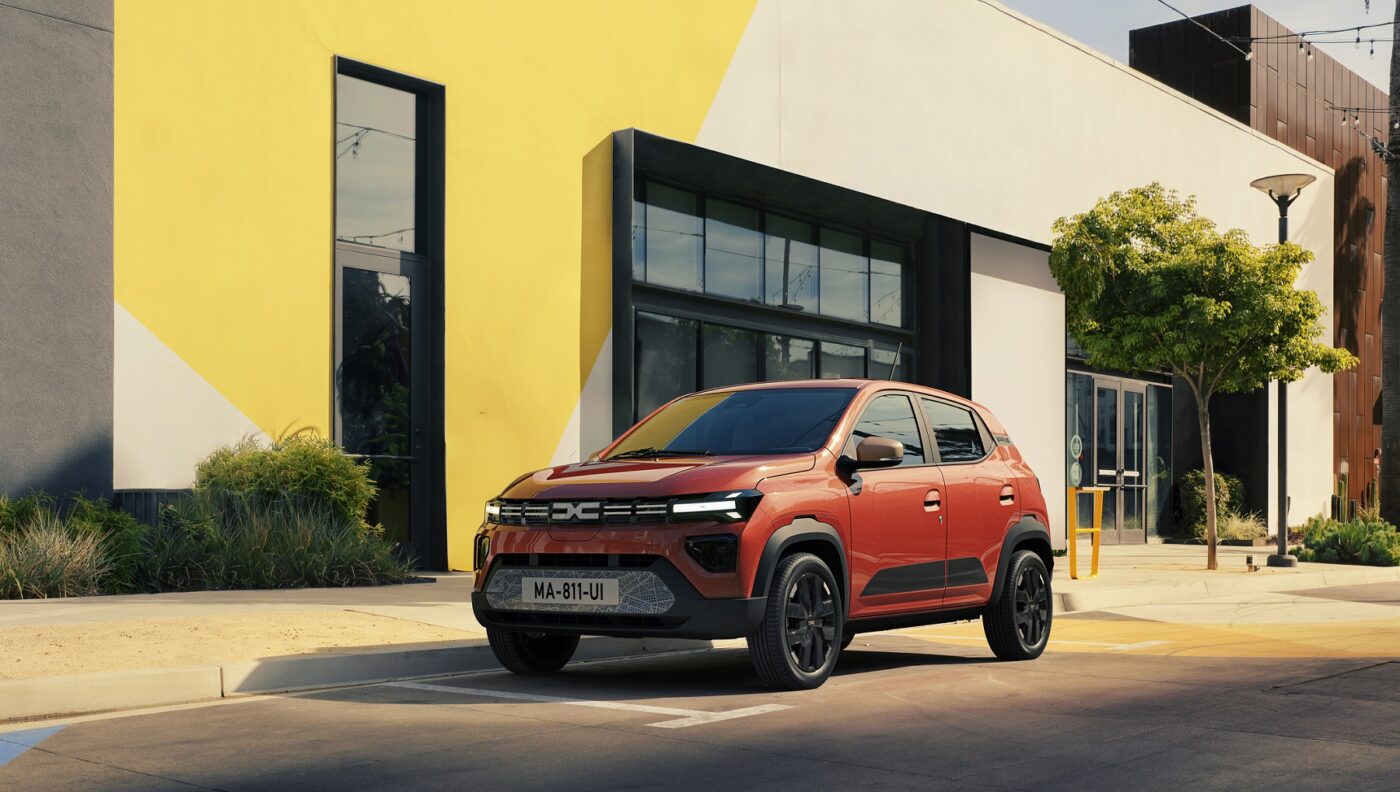 Cum arată noua Dacia Spring. Primele imagini cu mașina electrică înainte să acapereze toată Europa