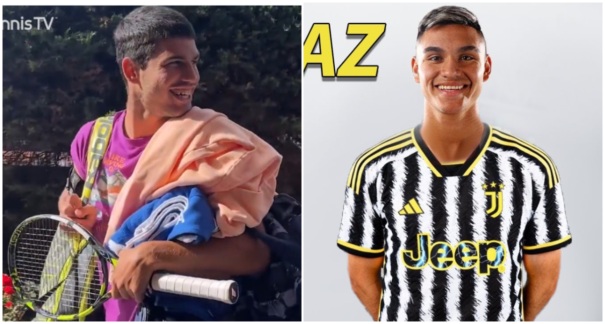 Cum a putut reacționa tenismenul Carlos Alcaraz după ce Juventus l-a transferat pe tizul său: „Voi da tot ce am mai bun!” FOTO