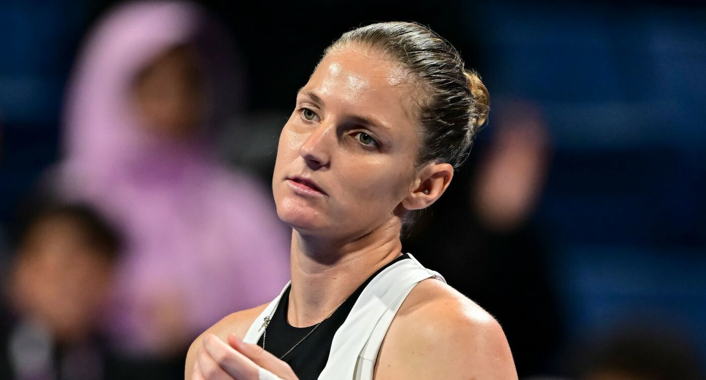 După ce a câștigat 9 meciuri în 9 zile, în România și Qatar, Karolina Pliskova a clacat! Cehoaica s-a retras înaintea semifinalei cu Iga Swiatek de la Doha