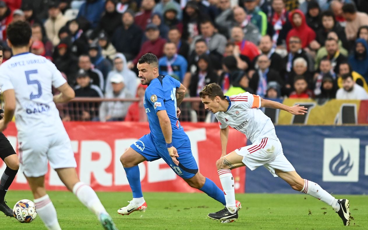 Farul Constanța – Oțelul Galați 1-1, în etapa 27 din Superliga. Nou-promovata lui Dorinel Munteanu, remiză nesperată pe terenul campioanei