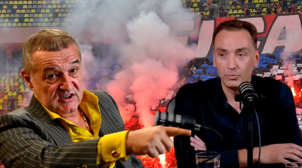 Gigi Becali a intrat în direct peste Radu Naum! „Nenorociților!”. Ce s-a întâmplat imediat în studio