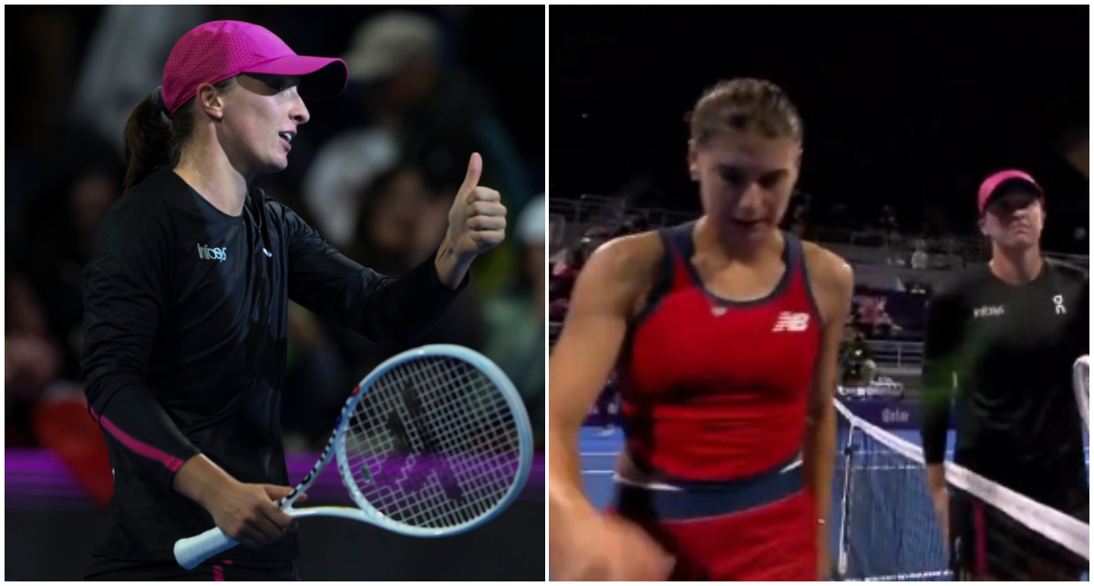 Iga Swiatek, gest arogant față de Sorana Cîrstea după meciul de la Doha! Ce a spus liderul mondial la interviul acordat pe teren: „E greu de înțeles”