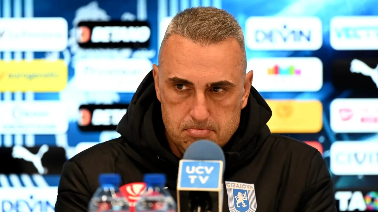 Ivaylo Petev a prins tupeu după Universitatea Craiova – FC Voluntari 2-1. Îi trimite pe arbitrii slabi pregătiți în diviziile inferioare: „Să meargă în Liga a 4-a!”