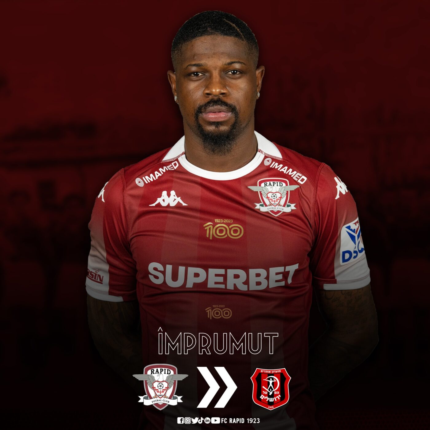 Rapid București, transfer oficial sâmbătă seara! Atacantul a semnat și a fost făcut anunțul legat de afacerea cu israelienii