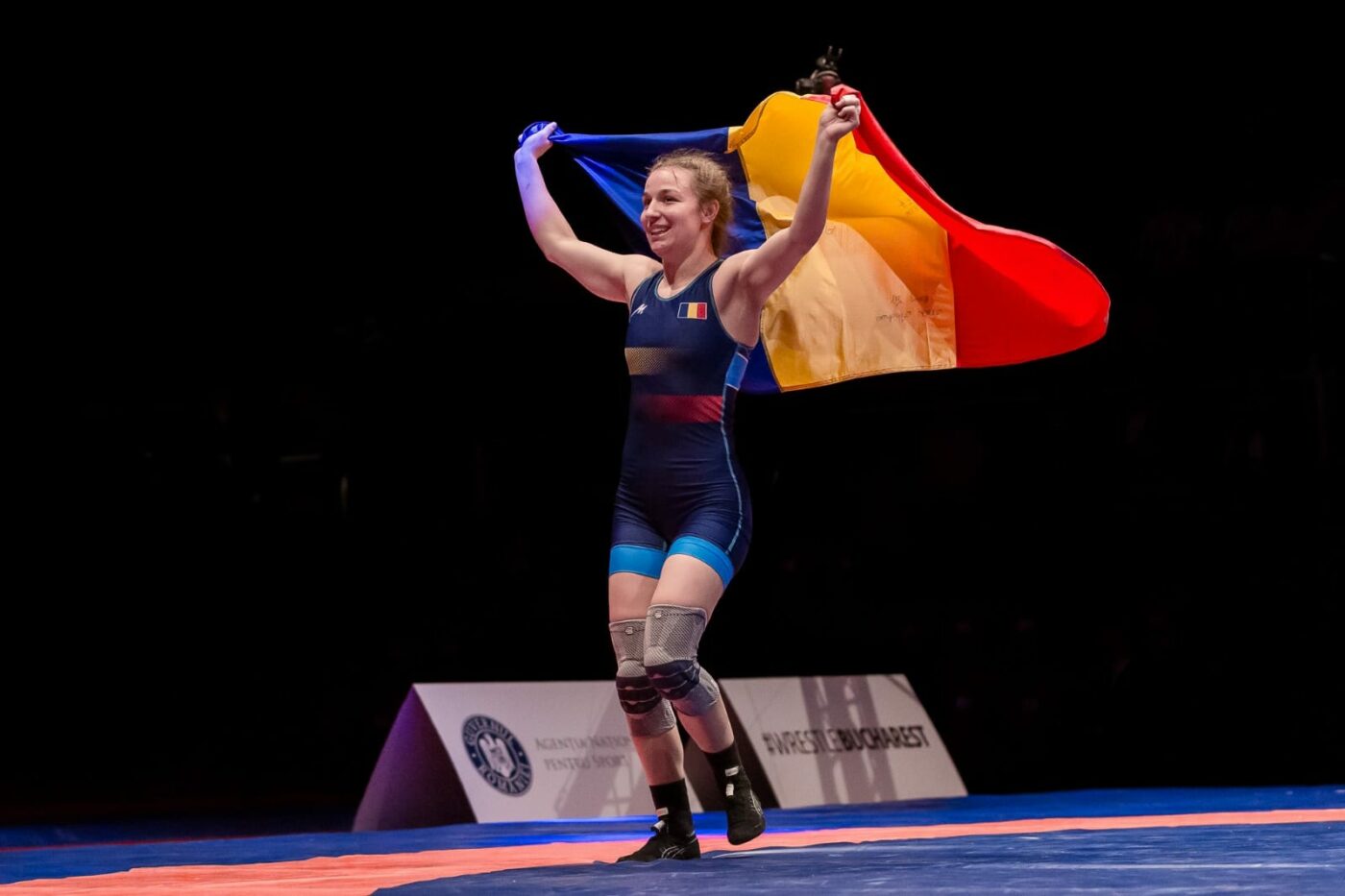 Medalie de aur fabuloasă pentru Andreea Ana la Campionatul European de lupte!