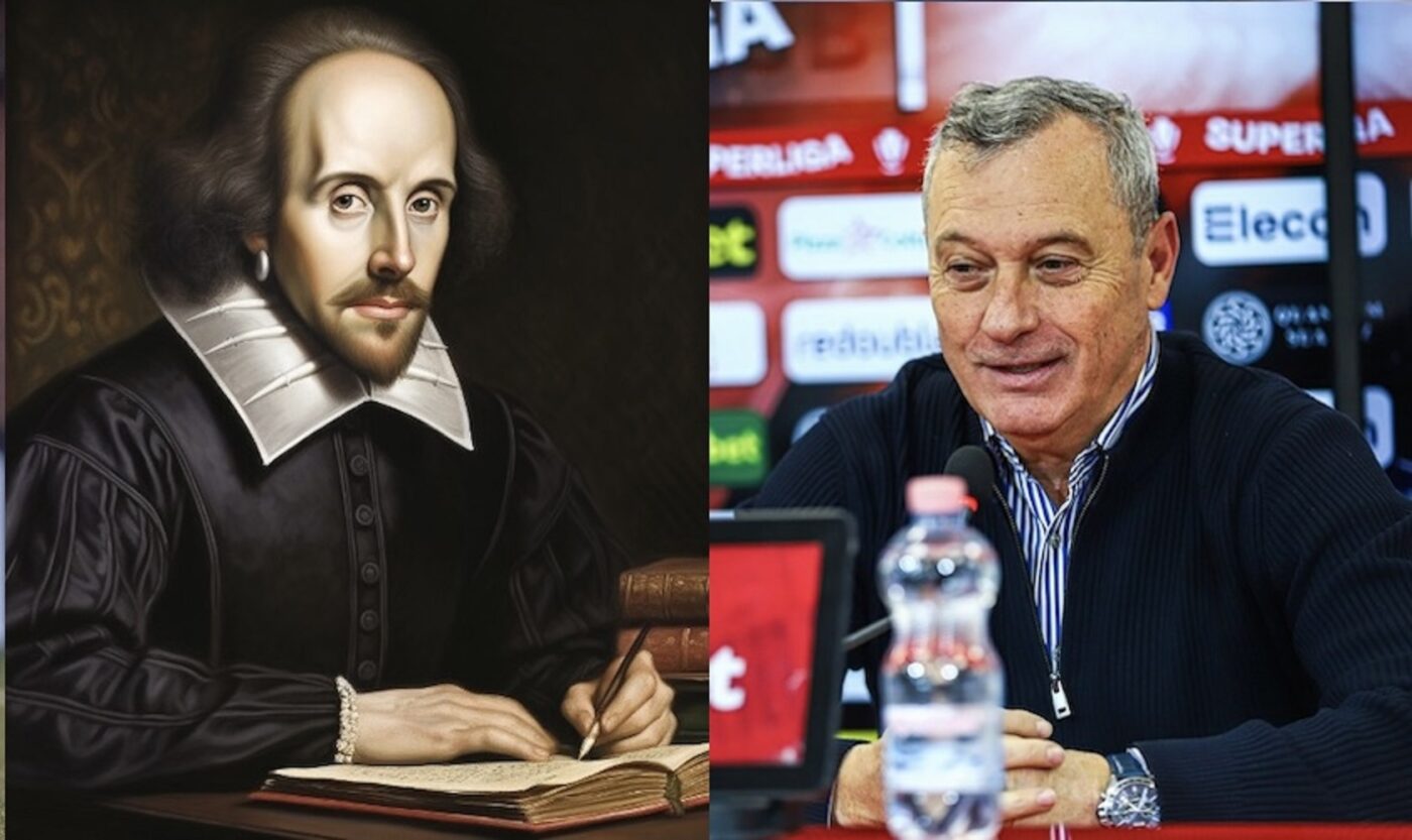 Mircea Rednic a făcut show la conferința de presă! A citat din Shakespeare și a venit cu o interpretare proprie, neaoșă: „Ori se rupe hamul, ori se c..ă calul”