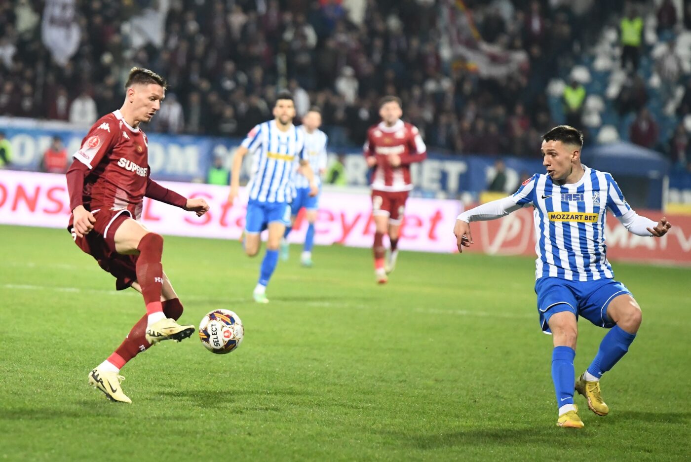 Poli Iași a deraiat Rapidul în Copou! Trupa lui Leo Grozavu a revenit după ce a fost condusă și s-a impus cu 3-1 