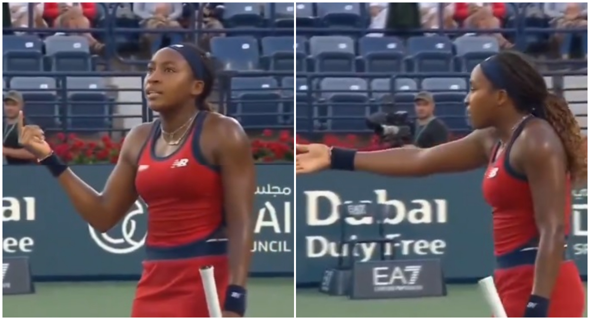 Scandal la turneul de la Dubai, la scurt timp după calificarea Soranei Cîrstea în sferturi! Coco Gauff l-a acuzat pe arbitru că a „furat-o”: „Cheamă supervizorul!” VIDEO