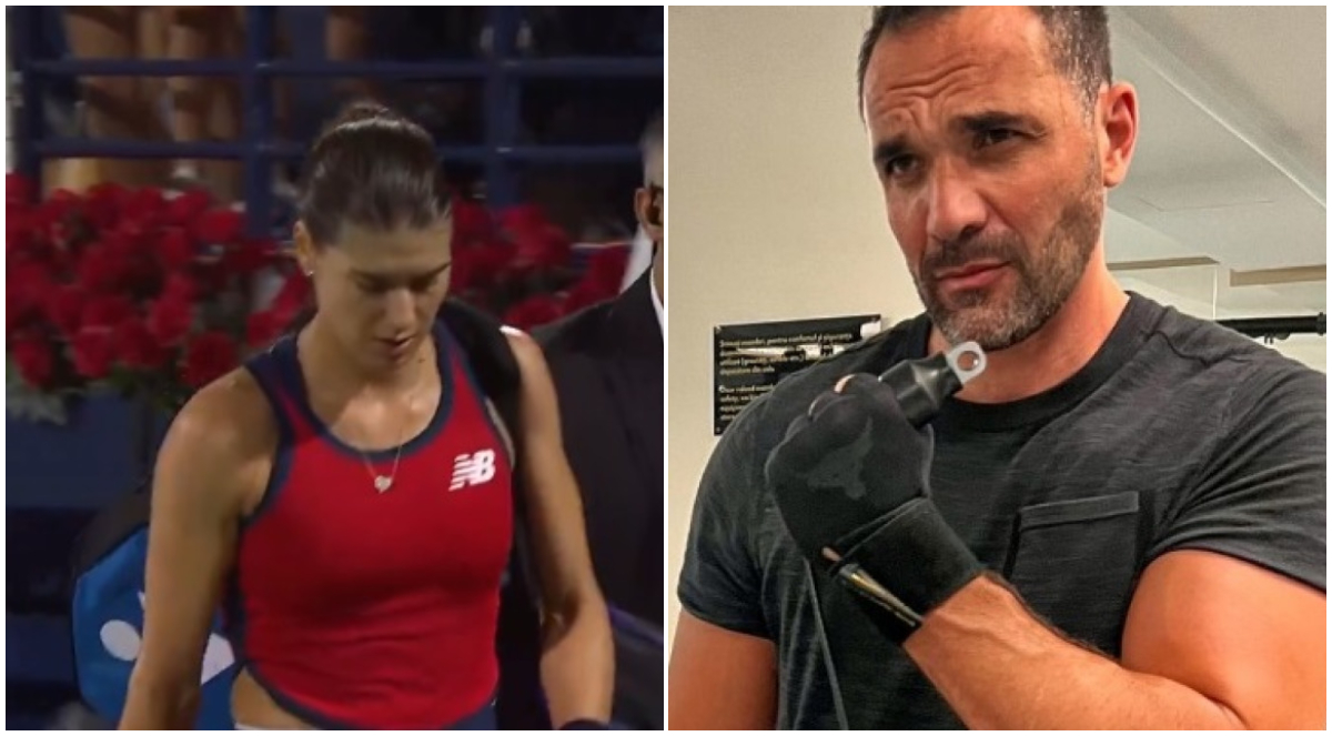 Sorana Cîrstea l-a făcut pe Ion Țiriac Jr. să uite că e filmat! Iubitul sportivei nu și-a putut păstra calmul caracteristic în ultima zi petrecută la Dubai. FOTO