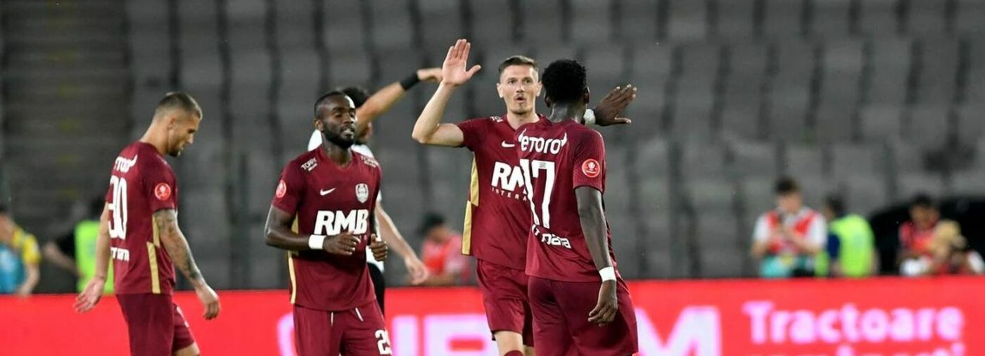 Starul lui Adrian Mutu a venit din Africa pentru școală, dar fotbalul îl face bogat. 55 la sută dintre golurile CFR-ului sunt produse de el