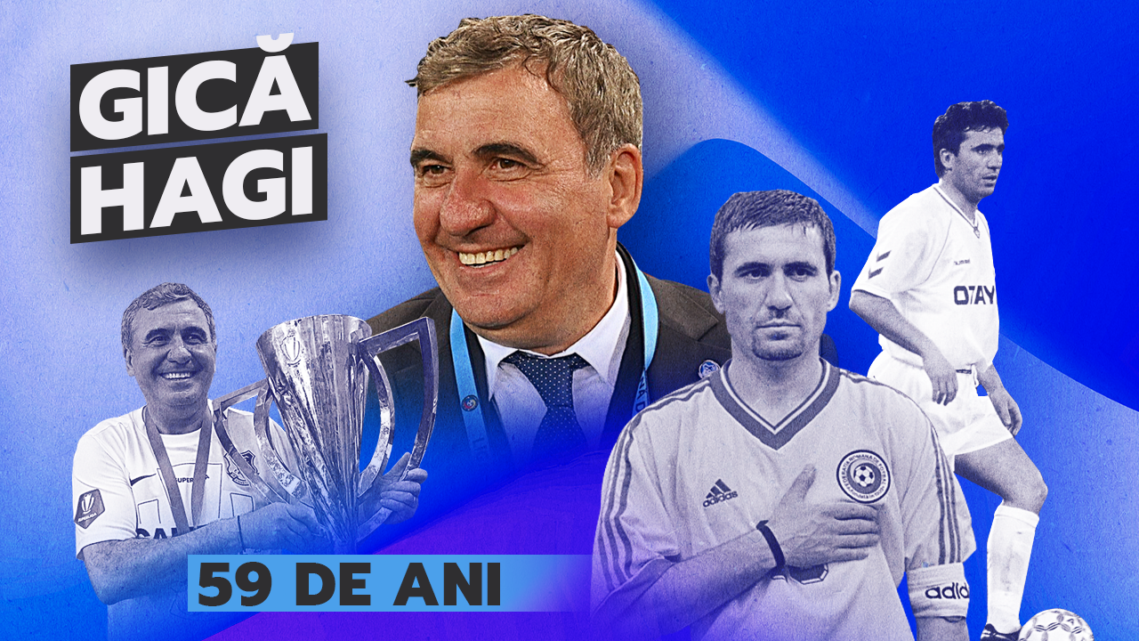La mulți ani, Gică Hagi! 59 de motive ca să înțelegi de ce i se spune „Regele”. Un portret din fapte în teren și performanțe reușite ca antrenor, manager și investitor în fotbal. SPECIAL