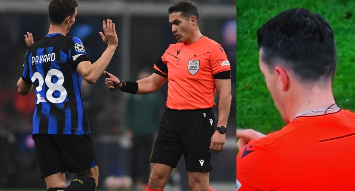 Istvan Kovacs, înjurat pe teren de fotbaliști în Inter – Atletico! Ce a făcut arbitrul român, care în Superliga e extrem de instransigent cu jucătorii care comentează la el