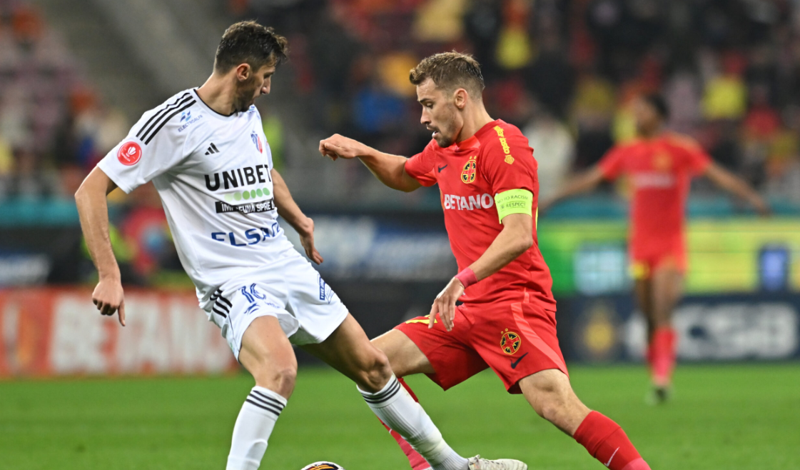 Dezastru pentru FCSB: Darius Olaru, eliminat pentru o intervenție „criminală”. VAR l-a chemat a treia oară pe centralul meciului cu FC Botoșani pentru a rectifica o decizie importantă
