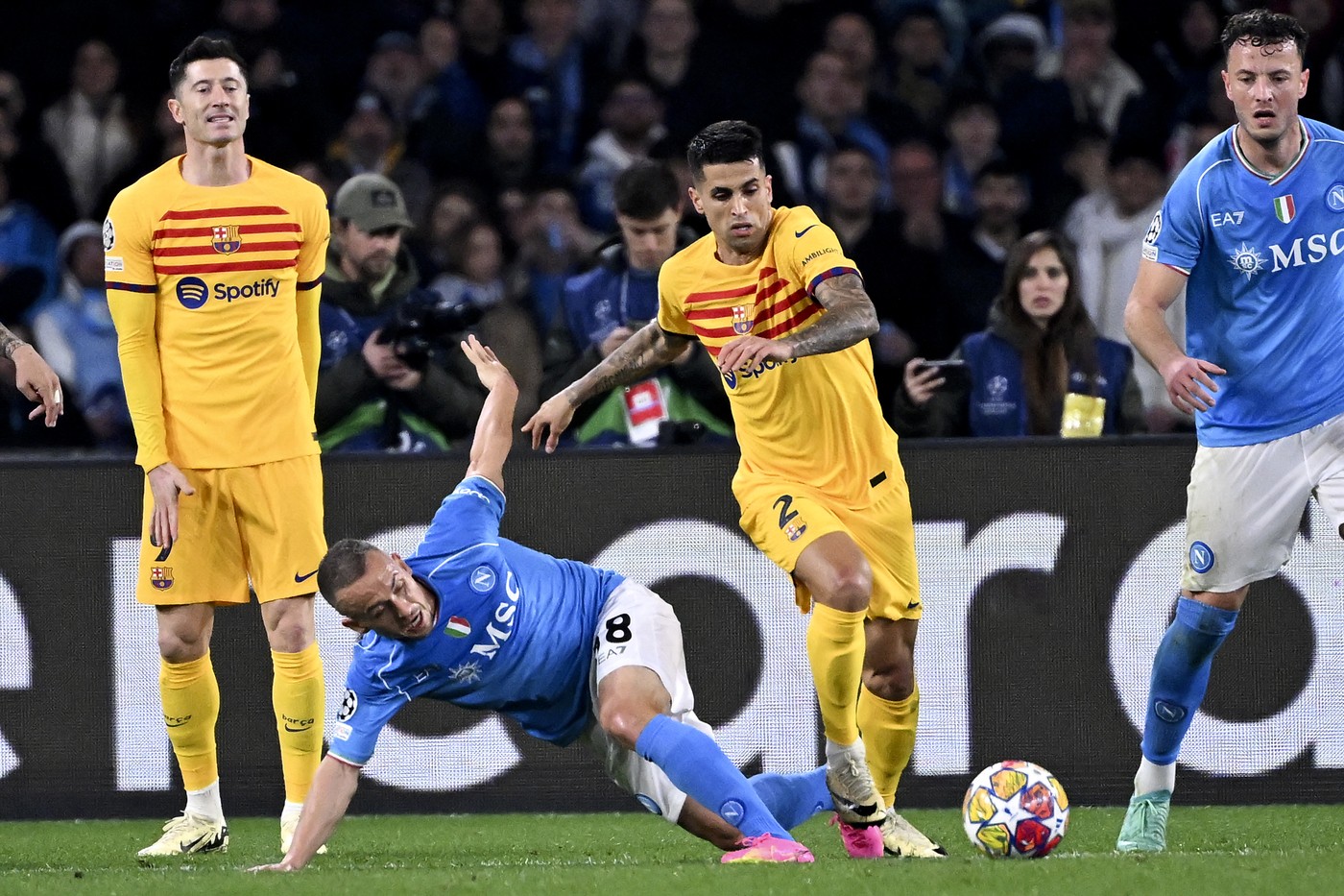 Napoli – Barcelona și Porto – Arsenal, Live Video Online, în optimile de finală ale Ligii Campionilor! Catalanii marchează primul gol al serii