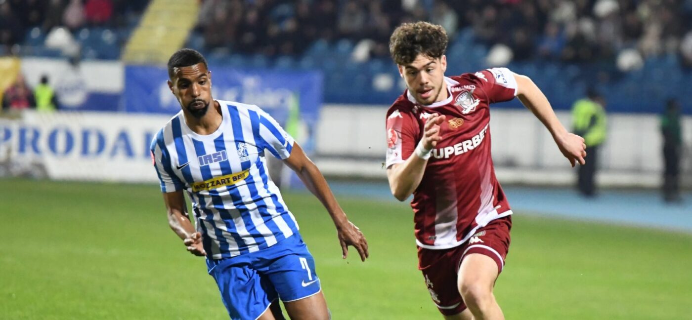 Andrei Borza, rezervă la Rapid? Victor Angelescu lămurește situația după evoluțiile foarte bune ale lui Robert Bădescu. VIDEO