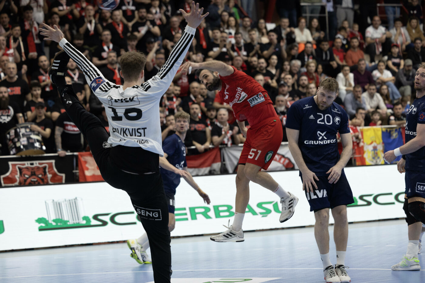 Dinamo, calificare în stil de mare echipă în sferturile EHF European League! Campioana României își știe deja viitoarea adversară