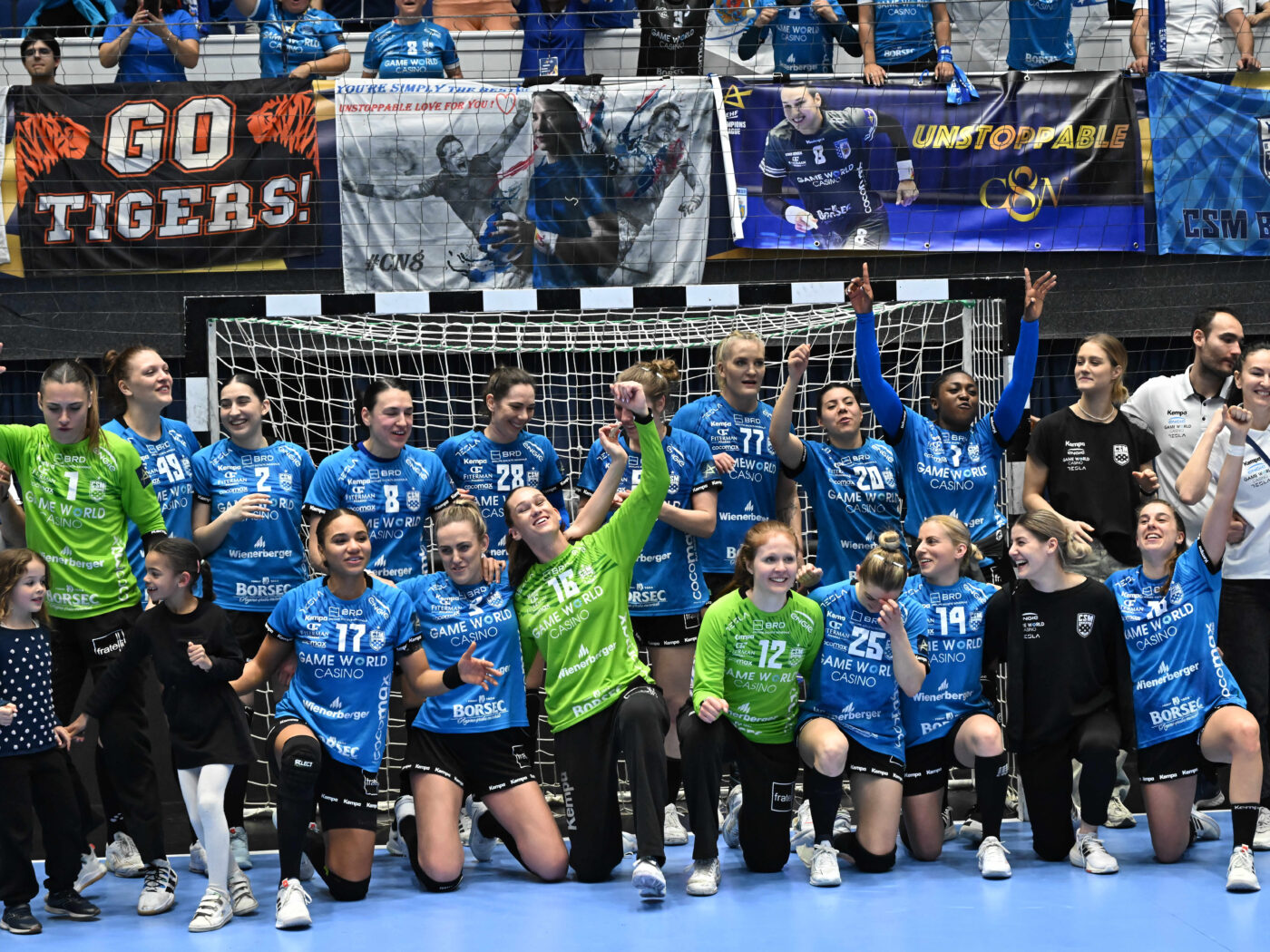 CSM București, calificare cu stil în sferturile Ligii Campionilor, după o nouă victorie cu Krim Ljubliana