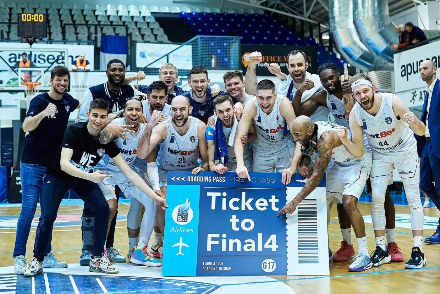 CSO Voluntari, la 4 ani de la promovarea în prima ligă din România ajunge în primele 4 echipe de baschet dintr-o competiție europeană! „Este un moment istoric”