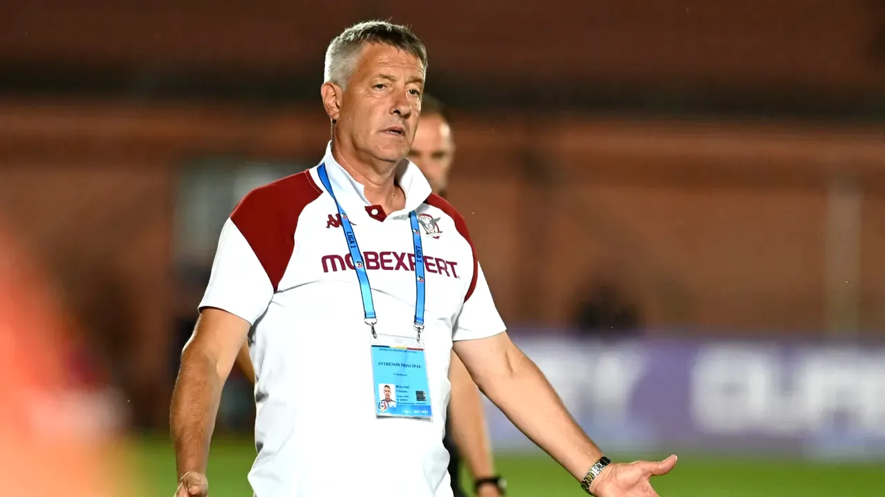 Cristiano Bergodi, acuzații grave la adresa arbitrajului după Universitatea Craiova - Rapid 1-1