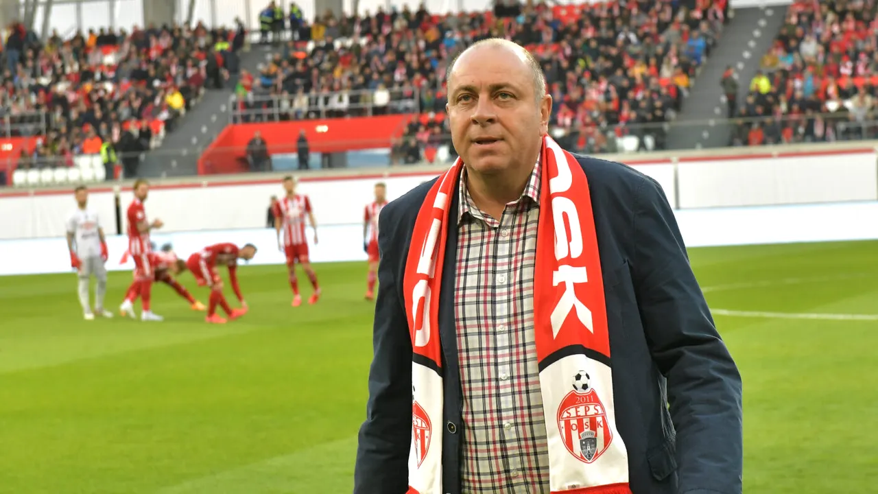 Laszlo Dioszegi, enervat la culme după FCSB – Sepsi 2-1: „Greșeli copilărești!”. Patronul covăsnenilor și-a făcut praf jucătorii: „Nu stai să driblezi!”
