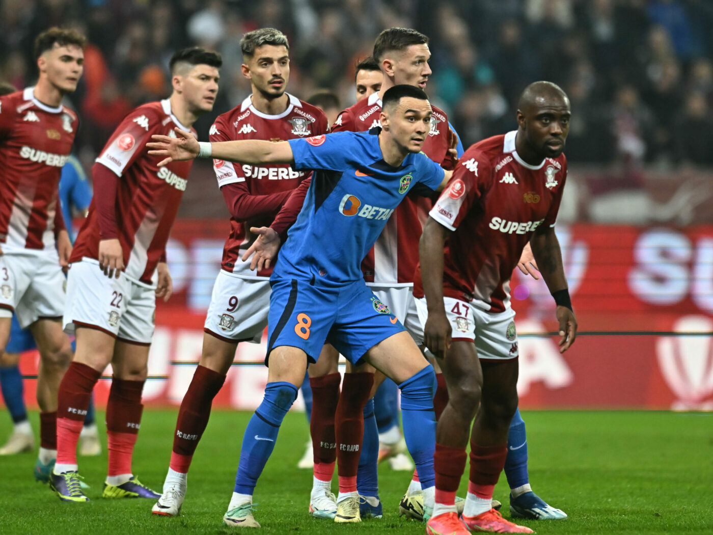 Lille și Trabzonspor au venit să cumpere vedetele lui Gigi Becali, dar după Rapid – FCSB 4-0 au plecat cu trei rapidiști pe lista de transferuri! ProSport, confirmat: scouterii veniseră pentru Dawa și Șut