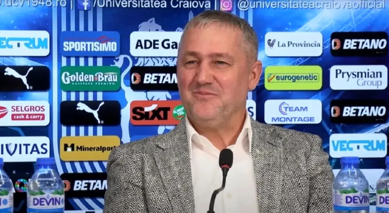 Mihai Rotaru e convins că Universitatea Craiova se poate lupta la titlu cu FCSB, după victoria cu CFR! „Învingem Rapid și ne putem gândi la orice”