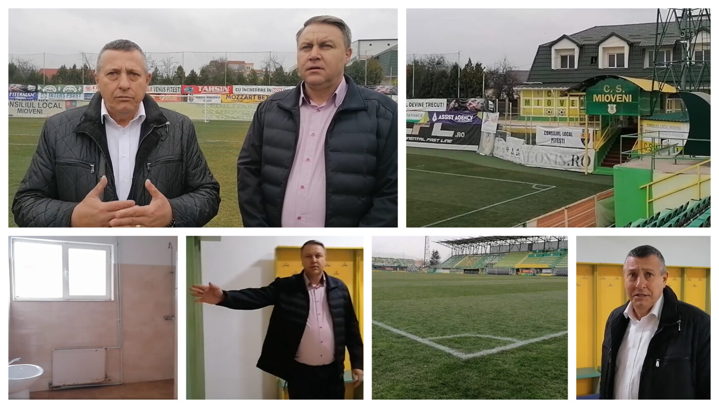 Eugen Neagoe, ironizat de la Mioveni, după ce a făcut o remarcă despre terenul de joc: ”Să ne ierte, dar nici activitatea dumnealui nu se ridică la nivel de Manchester City.” Primarii din Pitești și Mioveni, aduși în discuție