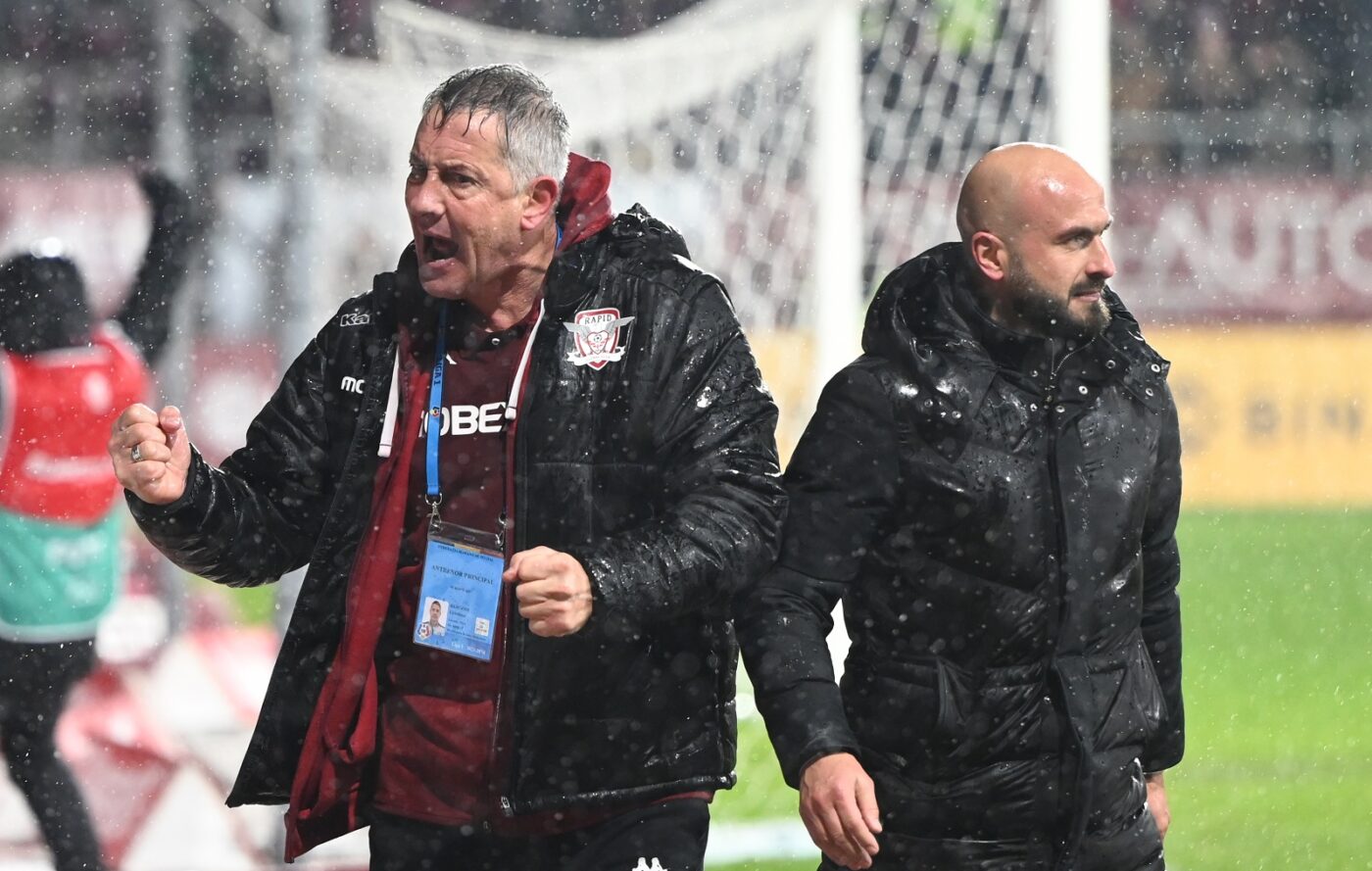 Cristiano Bergodi, furios pe arbitrajul lui Găman, după Rapid – Farul 1-2, a explodat în direct! Italianul îl acuză pe „central”: „Am văzut doi arbitri, unul pentru ei, unul pentru noi! Nu zic mai multe, că mă suspendă 6 luni”