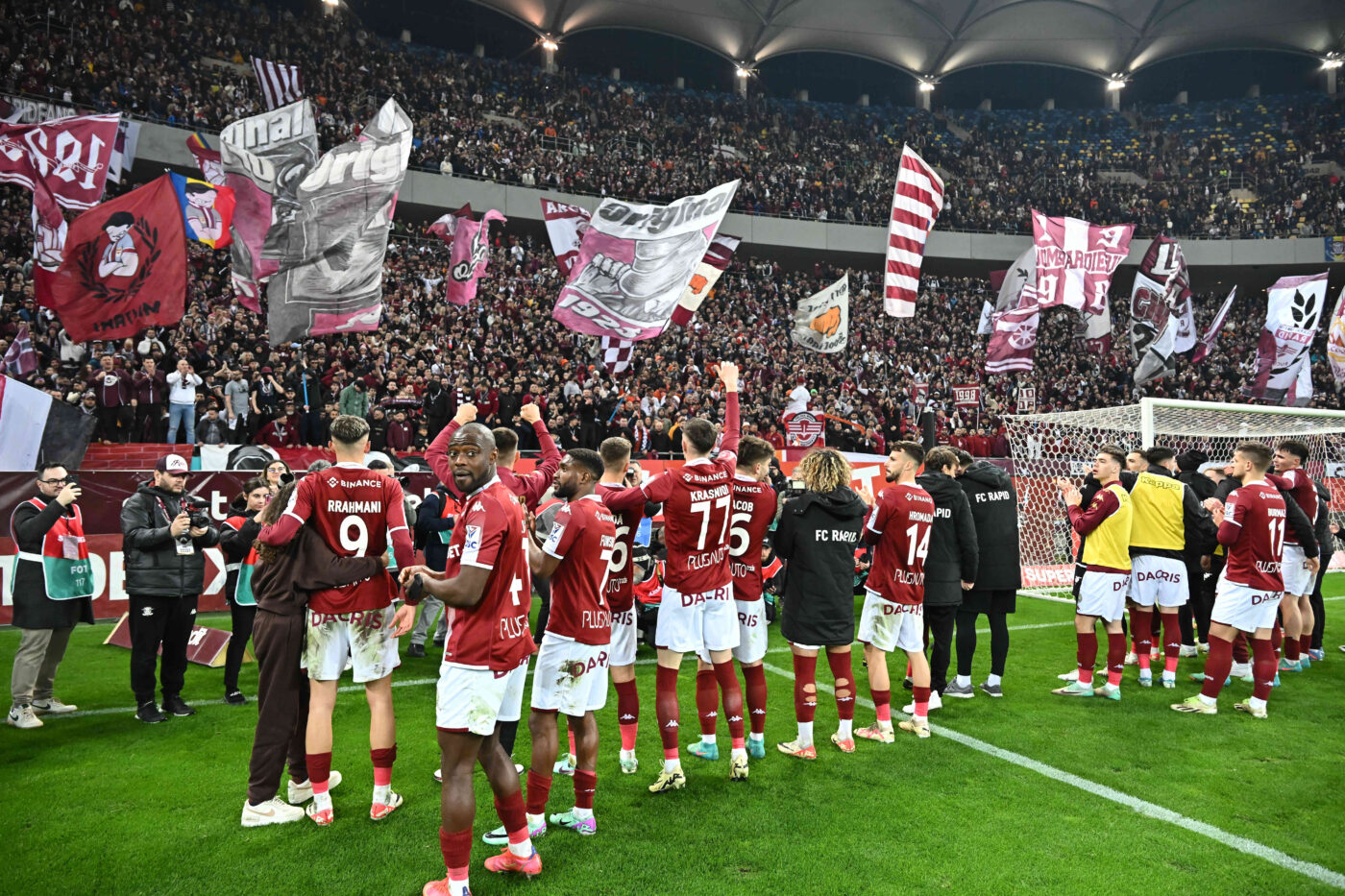 Atenție, FCSB! Rapid vrea titlul după victoria de pe Arena Națională: „Ne-am asumat că ne batem la campionat!”. VIDEO
