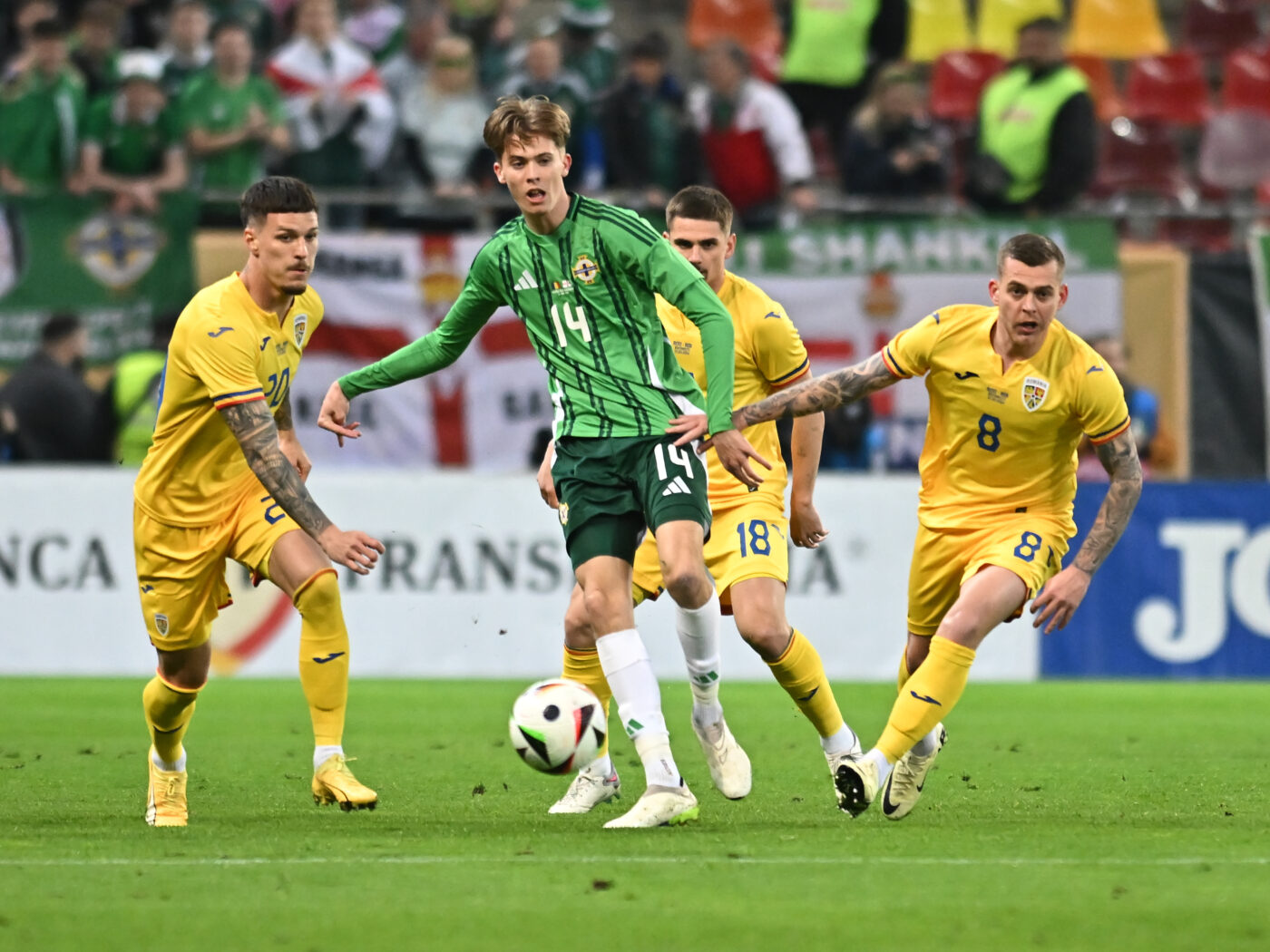 România – Irlanda de Nord 1-1, în primul amical al tricolorilor în drumul spre EURO 2024. Remiză la București! Dennis Man, unicul marcator al naționalei noastre