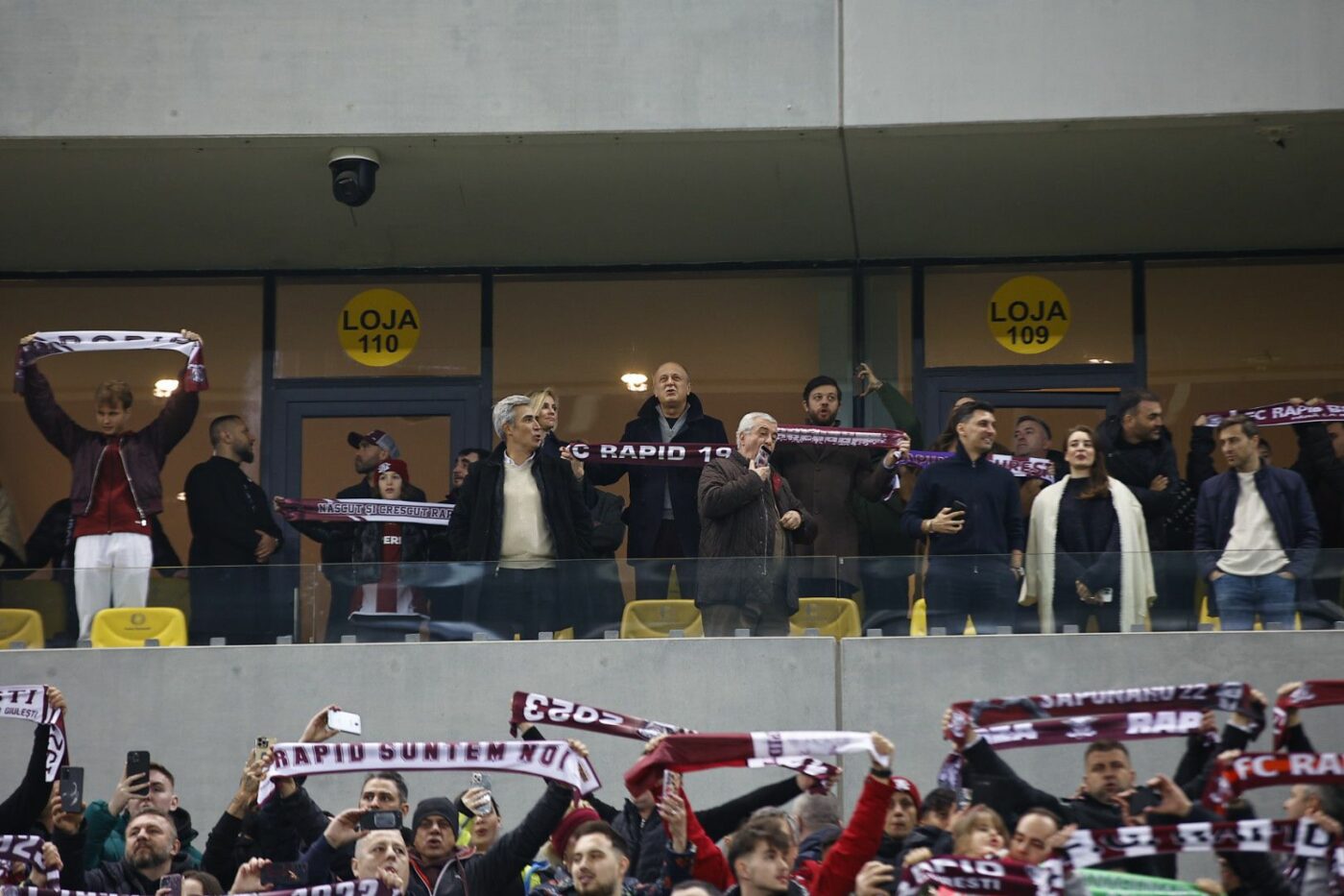 Reacția uluitoare a acționarului Victor Angelescu după golul lui Iacob de 1-0 din meciul Rapid – FCSB! Cum a fost filmat, la VIP, milionarul giuleștean