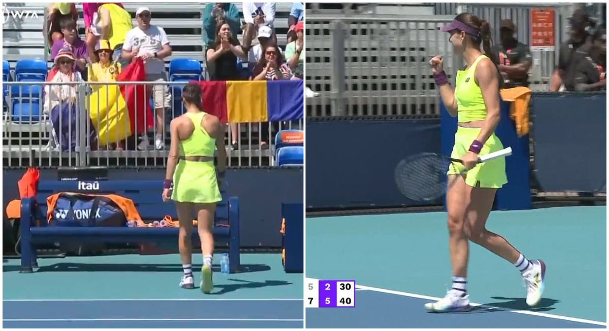 Remarca pe care comentatorul american al meciului Sorana Cîrstea – Daria Kasatkina a făcut-o la adresa spectatorilor români de la Miami: „Ei iubesc asta!” VIDEO