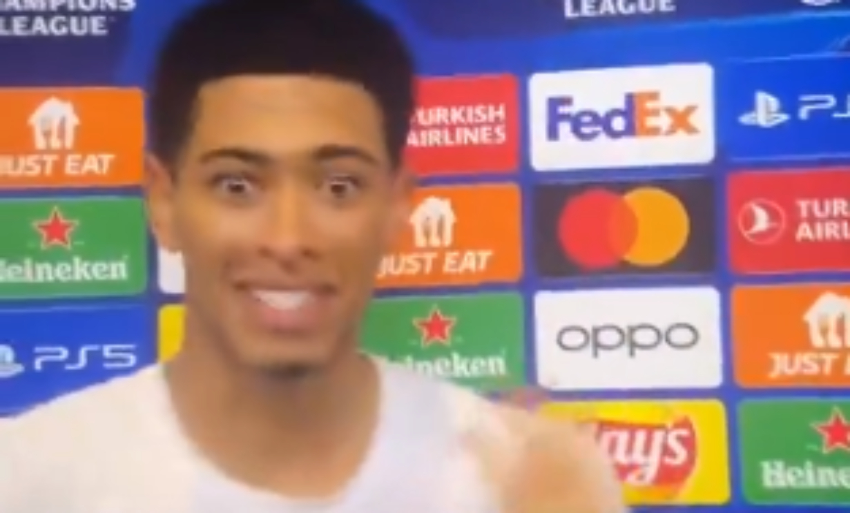Reportera TV l-a făcut pe Jude Bellingham să se intimideze: „Vrei să vii cu mine acasă?”. Reacția vedetei lui Real Madrid la întrebarea jurnalistei