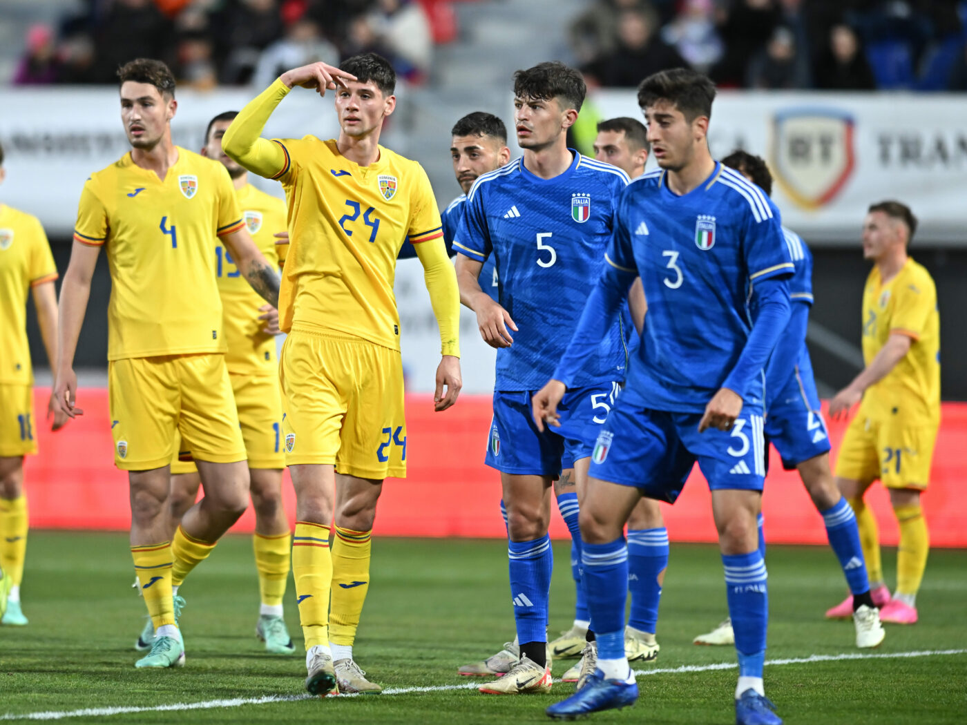 România U20 – Italia U20 0-0. Fotbaliștii lui Costin Curelea au remizat împotriva unui adversar foarte puternic
