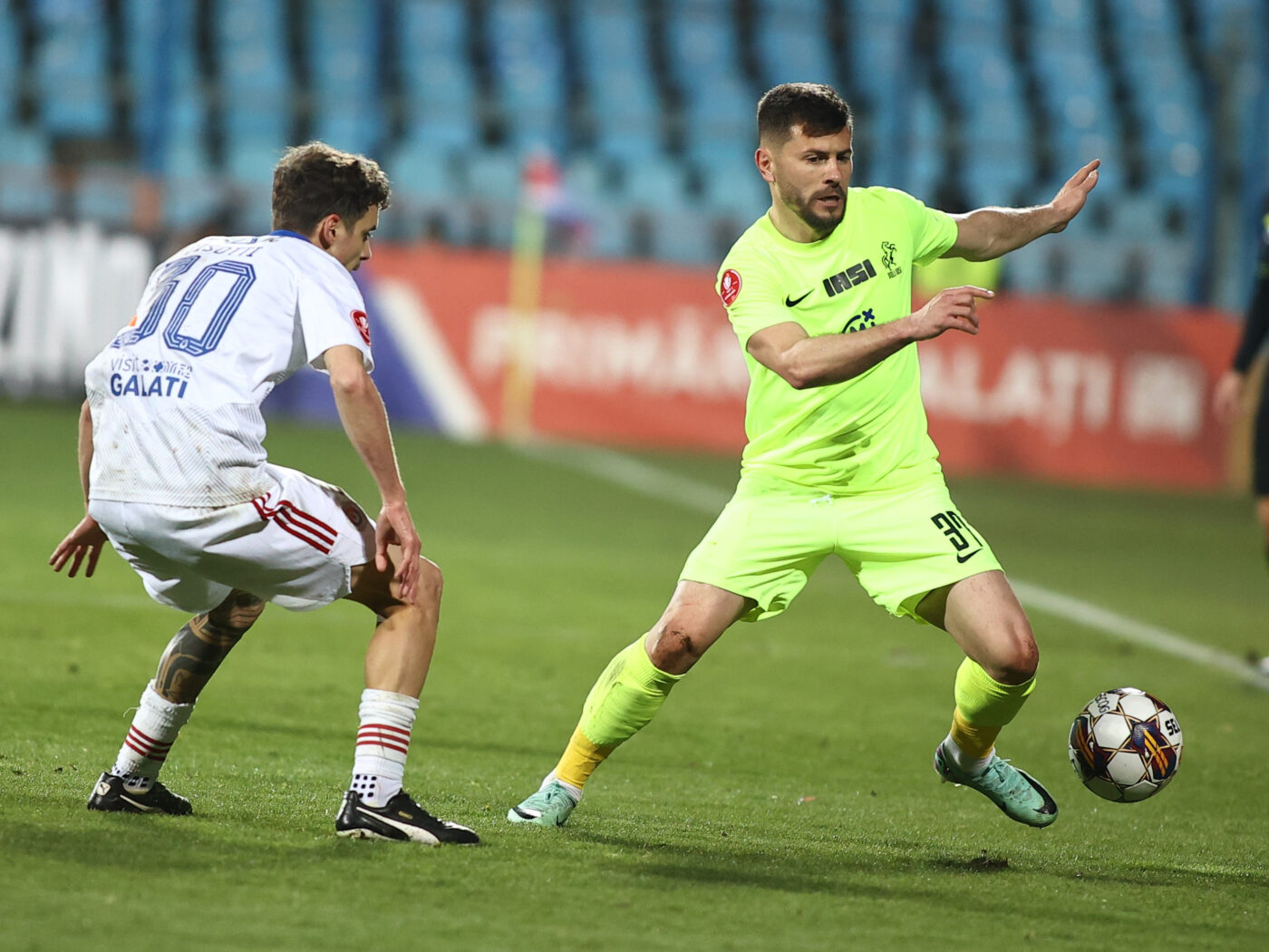Poli Iași, surprinsă de jocul Oțelului Galați, după 1-1: „A reușit să ne împingă spre propria poartă”