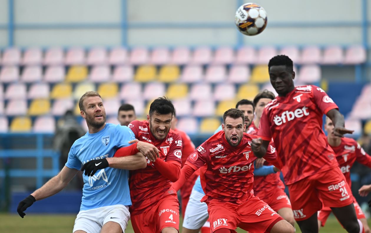 Omondi restabilește egalitatea, în UTA Arad – FC Voluntari 2-2 Live Video Online în etapa 1 a play-out-ului din Superliga