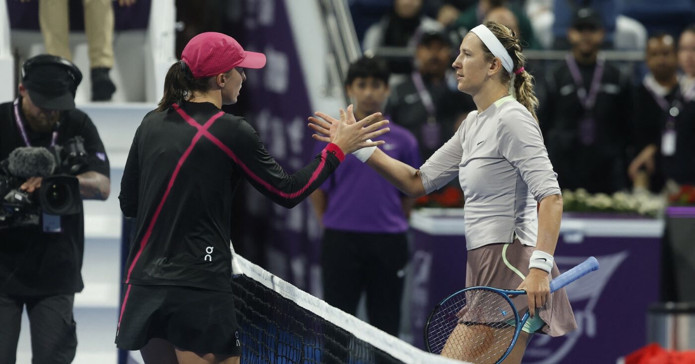 O favorită de la Miami Open a crezut că nu vede bine! Fostul ei iubit a venit în tribune pentru a-i face galerie adversarei. FOTO
