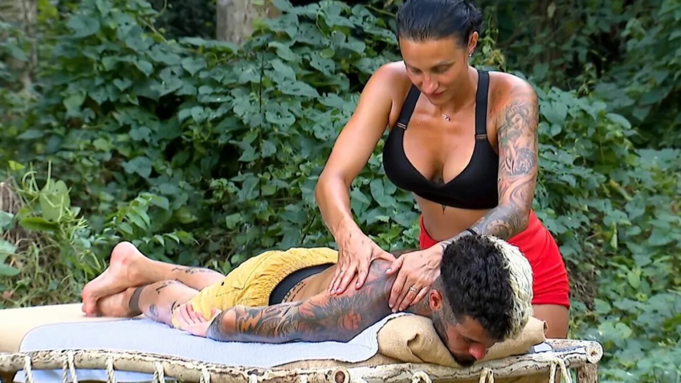 Ana Porgras și Zanni la Survivor All Stars România. SURSA FOTO: CAPTURĂ VIDEO PRO TV