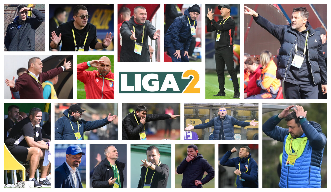 ANALIZĂ | Mai puțin de jumătate din echipe au ”devorat” antrenori în sezonul regular de Liga 2 recent încheiat. ”Campioana” este o nou-promovată, iar cea care oferă cea mai lungă continuitate este prima retrogradată matematic