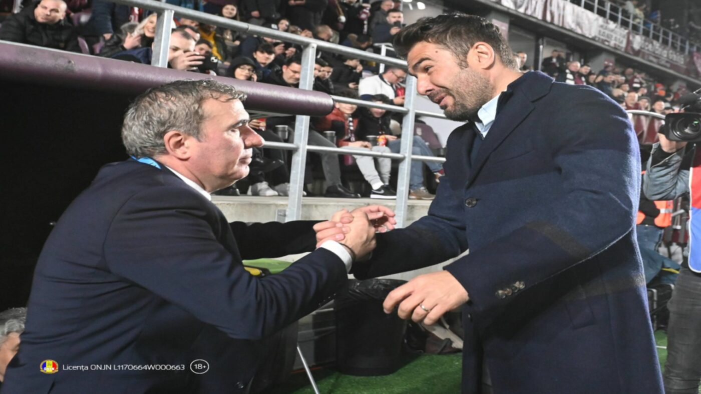 ADVERTORIAL | Hagi vs Mutu, duelul finalului de săptămână în Liga 1. Petrolul își joacă ultima șansă la playoff pe terenul liderului FCSB