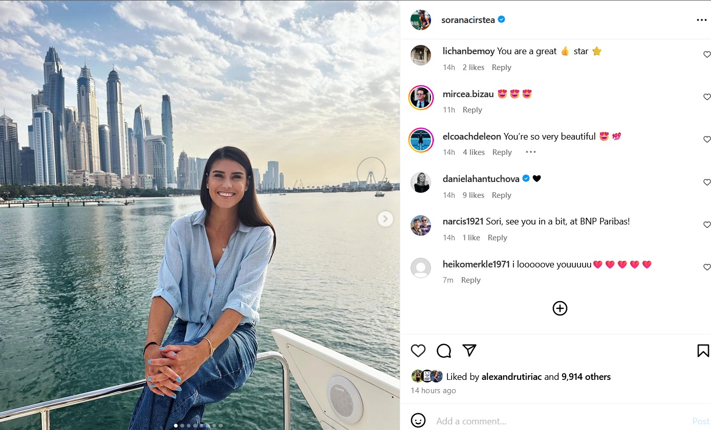 L-a luat valul! Ce remarcă a putut face un antrenor de tenis despre fizicul Soranei Cîrstea 2 L-a luat valul! Ce remarcă a putut face un antrenor de tenis despre fizicul Soranei Cîrstea 1