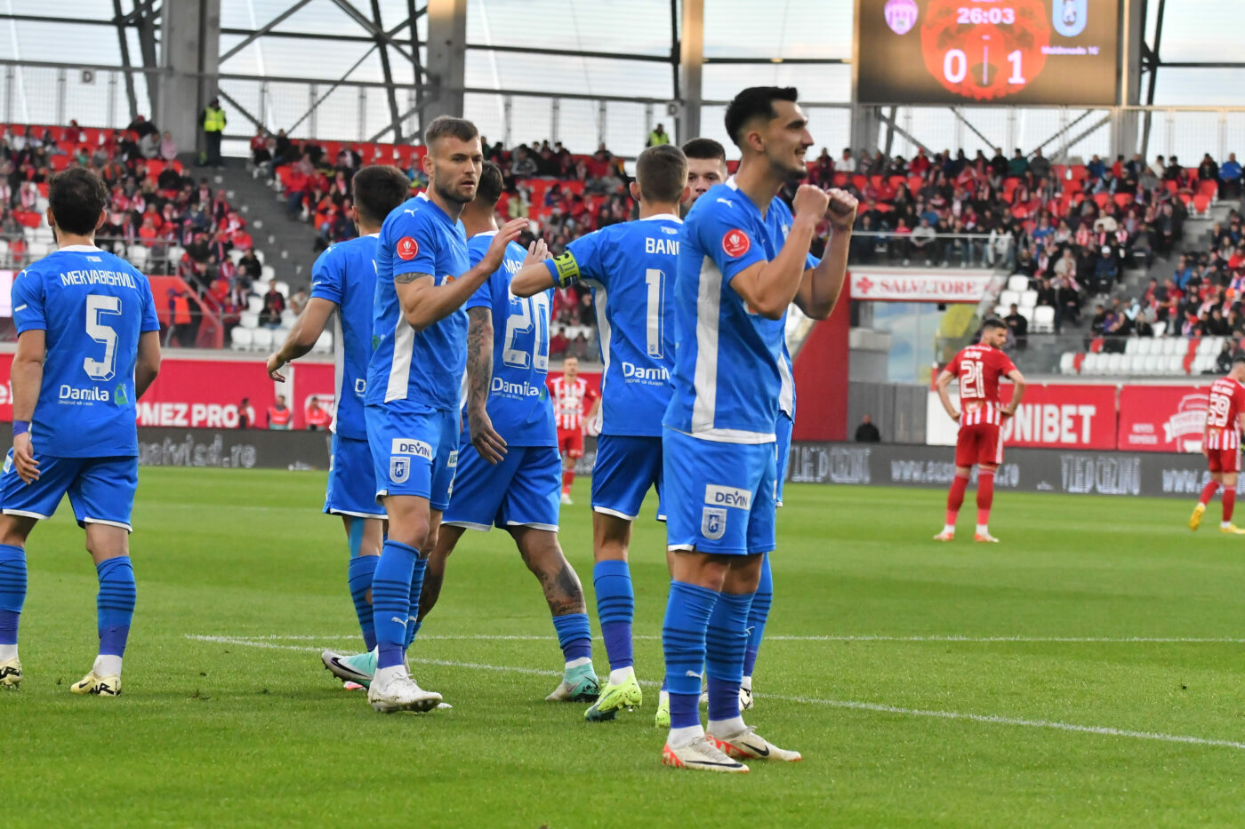 Ce spune atacantul care a marcat cu Gâlcă primul său gol din august 2023, după Sepsi – Craiova 1-3. Ce obiective are