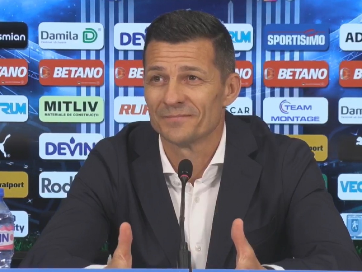 Costel Gâlcă are planuri mari la Universitatea Craiova: „Am venit să terminăm pe locul 2 şi vrem titlul în sezonul viitor!” Ce fotbalist oltean a vrut să transfere la Espanyol