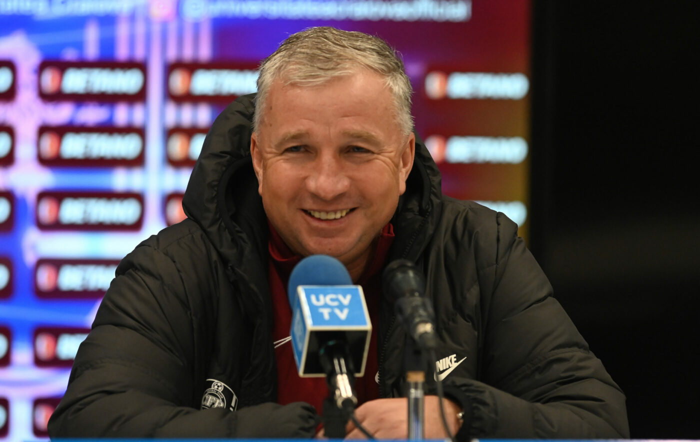 Dan Petrescu, prima reacție după revenirea în Gruia. Anunță revoluția la CFR Cluj: „Știți de ce m-am întors! Avem un singur obiectiv, foarte clar”. Ce spune despre Tachtsidis și jucătorii care își încheie contractele în vară