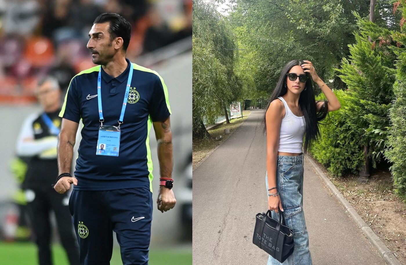 Andriana, fiica lui Elias Charalambous, imagini de la plajă! Fata antrenorului FCSB este fotomodel. GALERIE FOTO