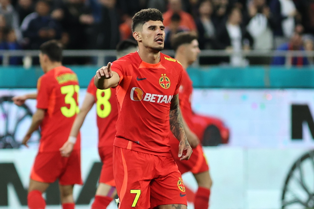 Florinel Coman, gol fabulos în CFR – FCSB! Nu mai e „Mbappe”, ci „David Beckham de România”: execuție fabuloasă din lovitură liberă, iar arabii îl vor umple de „petrodolari” ca să-l transfere!