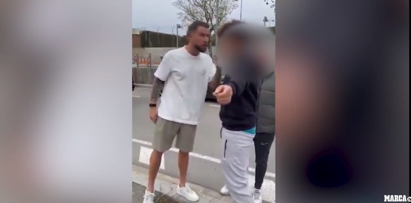 Fotbalistul Barcelonei s-a dat jos din mașină și a fost gata să ia la bătaie un adolescent! „E ultima dată când mă mai faci prost”